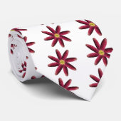 Red Corn Pattern Stropdas (Opgerold)