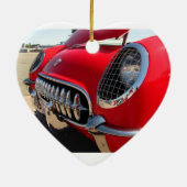 Red Corvette ~ ornament (Achterkant)