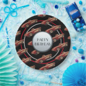 Red Corvette Paper Bord (Feest)