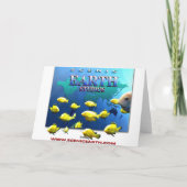 Red Country Chevy Pickup Carte Arbre de Noël (Dos)