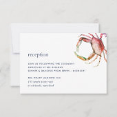 Red Crab Reception Kaart (Voorkant)