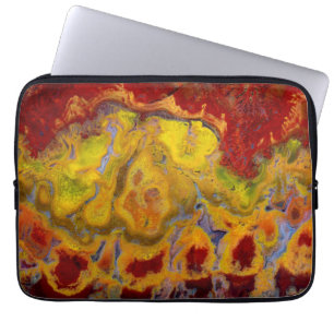 Red Crayola Jasper Laptop Sleeve