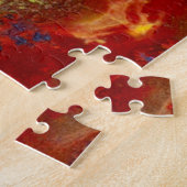 Red Crayola Jasper Legpuzzel (Zijkant)