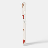 Red Cream Heart Balloons Case-Mate iPhone Case (Achterkant / Links)