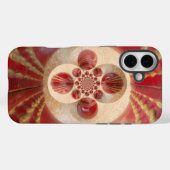 Red Cricket Balls Abstracte kunst Print Design Case-Mate iPhone Case (Achterkant (horizontaal))