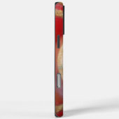 Red Cricket Balls Abstracte kunst Print Design Case-Mate iPhone Case (Achterkant / Rechts)
