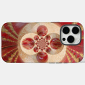 Red Cricket Balls Abstracte kunst Print Design Case-Mate iPhone Case (Achterkant (horizontaal))