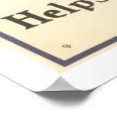 Red Cross First Aid Poster (Hoek)