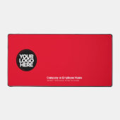 Red | Custom Business Logo Name, Slogan (Recto)