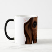 RED DACHSHUND MAGISCHE MOK (Links)