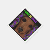 Red Dachshund Servet (Hoek)