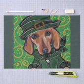 RED DACHSHUND TISSUEPAPIER (Craft)