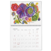 Red Dahlia Calendar 2 Kalender (Jan 2026)