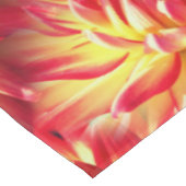Red Dahlia Flower Abstract Natuur Pattern Tafelkleed (Gekanteld)