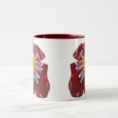 Red Dahlia Mug (Centre)