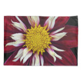 Red Dahlia Pillowcase Kussensloop (Achterkant)