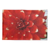 Red Dahlia Pillowcase Kussensloop (Achterkant)
