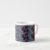 Red Daisies Espresso Kop (Voorkant rechts)