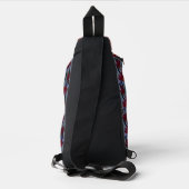Red Daisies Sling Bag (Achterkant)