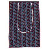 Red Daisy Medium Cadeauzakje (Achterkant)