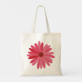 Red Daisy Tote Bag (Achterkant)