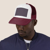 Red Daisy Trucker Pet (In situ)