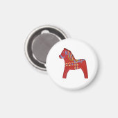 Red Dala # 1 magneet (Voorkant / Achterkant)