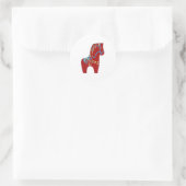 Red Dala Horse Stickers (Tas)