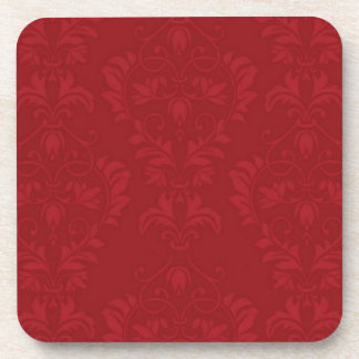 Red Damask Drankjes Onderzetter