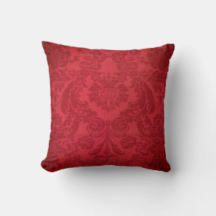 Red Damask Elegant Brocade Cushion Kussen