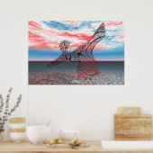 Red Dancer - Grote afdrukken Poster (Keuken)