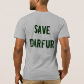 Red Darfur T-shirt (Achterkant)