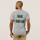 Red Darfur T-shirt (Achterkant volledig)