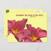 Red Day Coordinating Items Briefkaart (Voorkant / Achterkant)