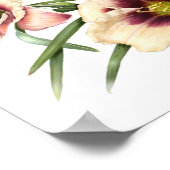 Red Daylilies Original Art Print (Hoek)