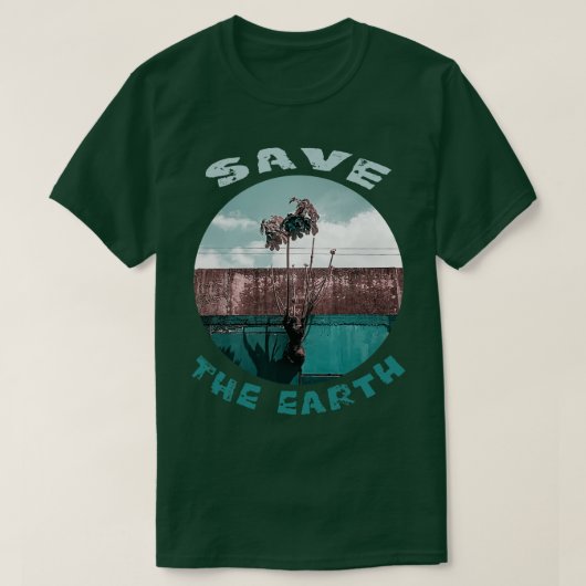 Red de aarde 2 t-shirt (Design voorkant)