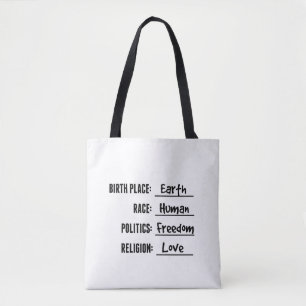 RED DE AARDE CANVAS TAS