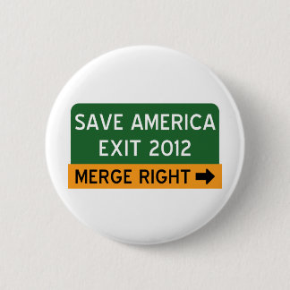 Red de Amerikaanse Republikein Ronde Button 5,7 Cm