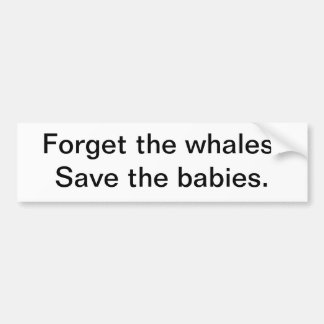 "Red de baby's" bumpersticker