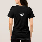 Red de Beagles | Hondenliefhebbers Tri-Blend Shirt (Achterkant)