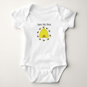 Red de Bijen Baby Meisje Eén Delig Baby Outfit Romper