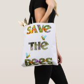 Red de bijen draagtas (Dichtbij)