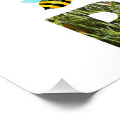 Red de bijen perfect poster (Hoek)