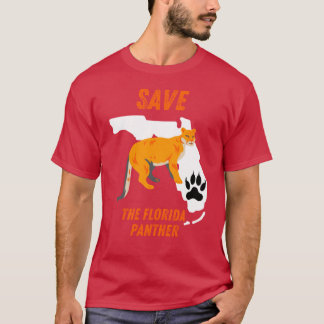 Red De Floridaanse Panter T-shirt