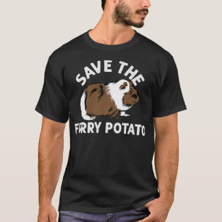 red de harige aardappel cavia Premium T-shirt