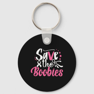 Red de jongen baby's borstkanker borstkanker A Sleutelhanger