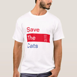 Red de katten t-shirt
