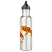 Red de kikkers Helder Sinaasappel Een uitgestorven Waterfles (Rechts)