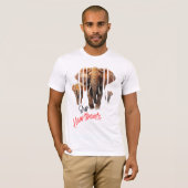 Red de kudde, red de aarde t-shirt (Voorkant volledig)