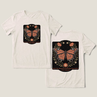 Red de Monarchvlinderpopulatie Tri-Blend Shirt
